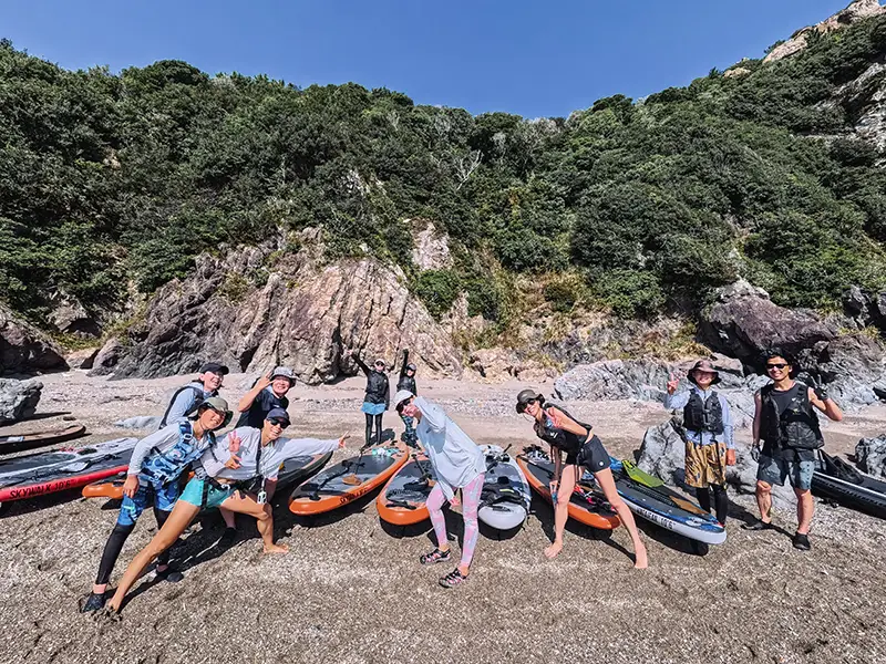 冒険SUPは"体験"に留まらず、"ワクワクにスイッチ"を入れてくれる